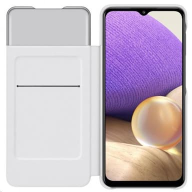 Samsung Original Galaxy A32 5G Etui Smart S View Wallet Cover Hvit