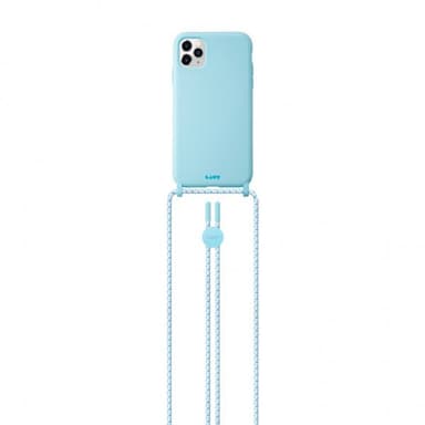 LAUT iPhone 12 iPhone 12 Pro Deksel HUEX PASTELS Necklace Baby Blue