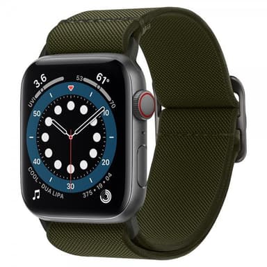 Spigen Apple Watch 42/44/45mm Armbånd Lite Fit Khaki
