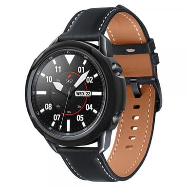 Spigen Samsung Galaxy Watch3 45mm Deksel Liquid Air Svart