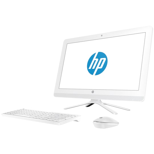 HP 22-b022no 21,5" AIO stasjonær PC (hvit)