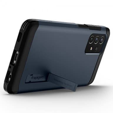 Spigen Samsung Galaxy A72 Deksel Tough Armor Metal Slate