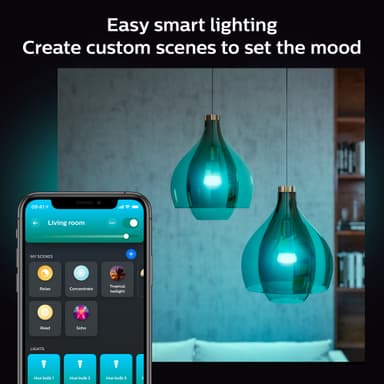 Philips Hue WCA 9W A60 E27 2-pk.