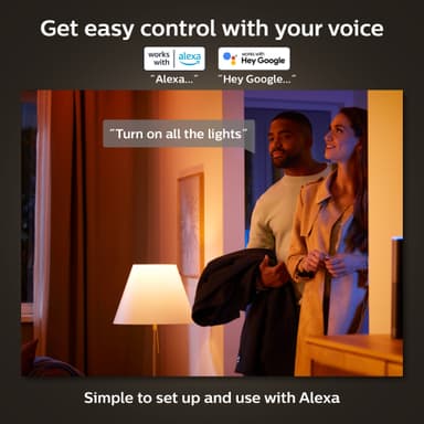 Philips Hue W 4,5W Fil lyspære