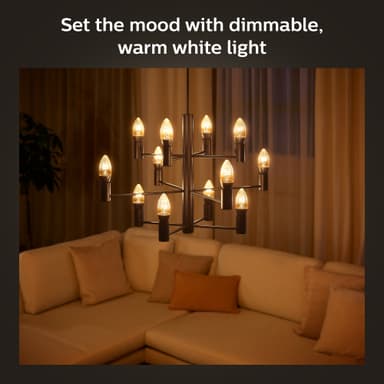 Philips Hue W 4,5W Fil lyspære