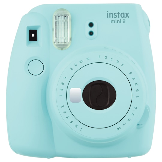 Fujifilm Instax mini 9 kompaktkamera (isblå)