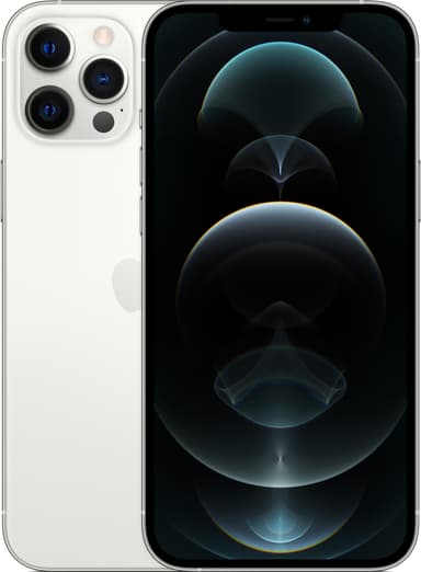 iPhone 12 Pro Max - 5G smarttelefon 128 GB (sølv)