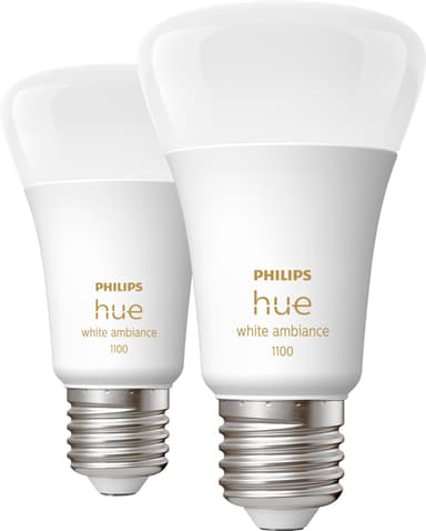 Philips Hue WA 8W A60 E27 2-pk.