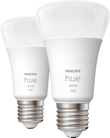 Philips Hue W 9,5W A60 E27 2-pk.