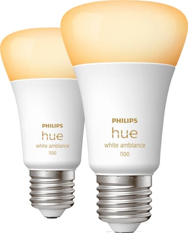 Philips Hue WA 8W A60 E27 2-pk.