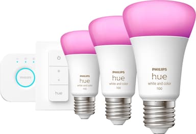 Philips Hue WCA 9W A60 E27 startpakke