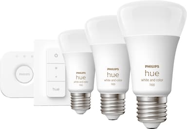 Philips Hue WCA 9W A60 E27 startpakke