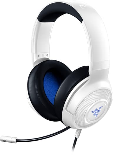 Razer Kraken X PlayStation gaming headset (hvit)