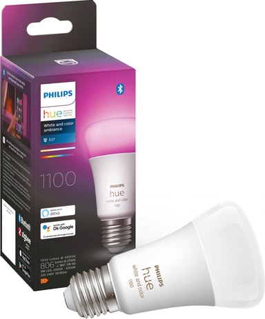 Philips Hue WCA lyspære 9W A60 E27