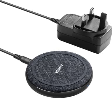 Anker PowerWave II Pad 15W EU trådløs lader (sort/grå)