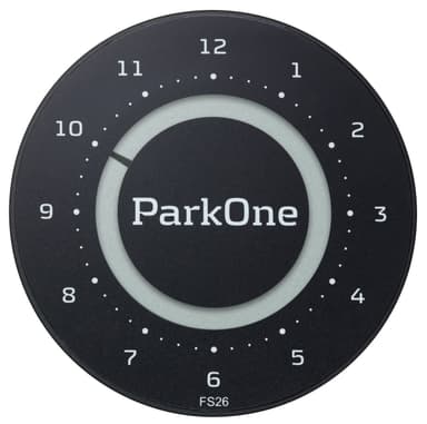ParkOne 2 P-skive (karbon/sort)