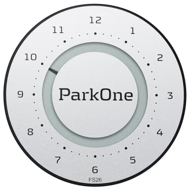 ParkOne 2 P-skive (titanium/sølv)