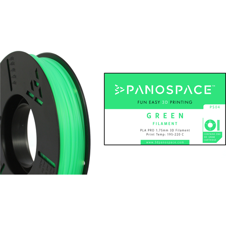Panospace filament for 3D-printer (grønn)