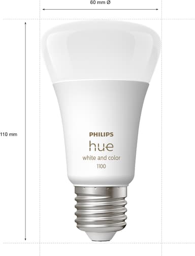 Philips Hue WCA 9W A60 E27 startpakke