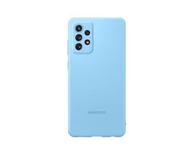 Samsung A72 Silicone Cover Blue, Etui, Samsung, Galaxy A72, 17 cm (6.7"), Blå