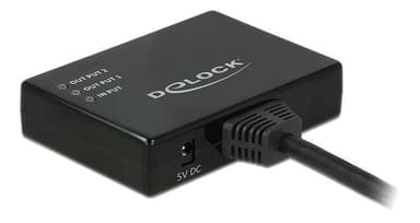 Delock HDMI Splitter 1 x HDMI inn> 2 x HDMI ut 4K