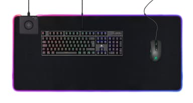 Deltaco GAM-092 RGB musematte (sort)