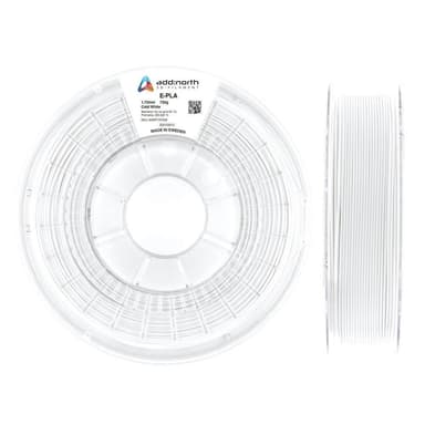 ADDNORTH E-PLA 1,75mm 750g kald hvit