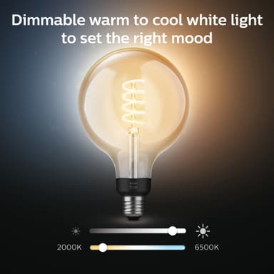 Philips Hue WA 7W Fil G125 E27
