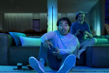 Philips Hue Gradient Signe gulvlampe (sort)