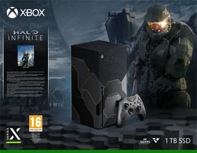 Xbox Series X Halo Infinite 1 TB (sort)