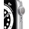 Apple Watch Series 6 40mm GPS (sølv alu/hvit sportsreim)