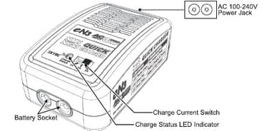 SkyRc eN3 NiMh charger 4.8-9.6V 1-3A 220V