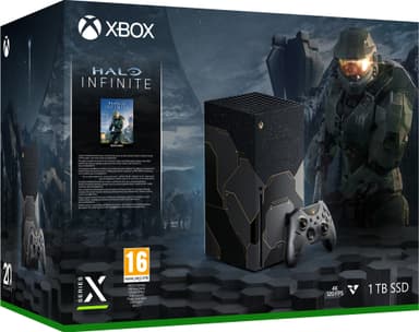 Xbox Series X Halo Infinite 1 TB (sort)