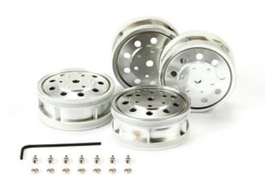 TAM-56518 Metal Plated Rear Wheels (4)