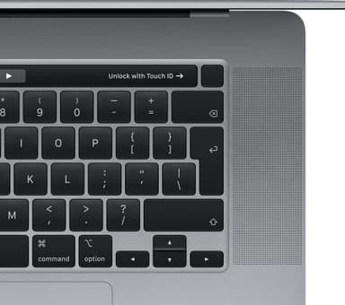 MacBook Pro 16 2019 16/1 TB (stellargrå)