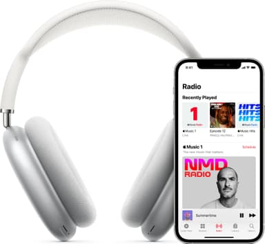 Apple AirPods Max trådløse around-ear hodetelefoner (himmelblå)