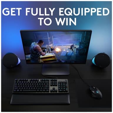 Logitech G502 Hero USB gamingmus (sort)