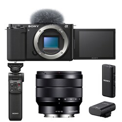Sony Vloggkamera ZV-E10  10-18mm F4.0