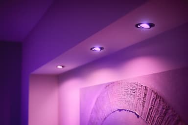 Philips Hue Centura innfelt spotlys 3x5,7W (sort)