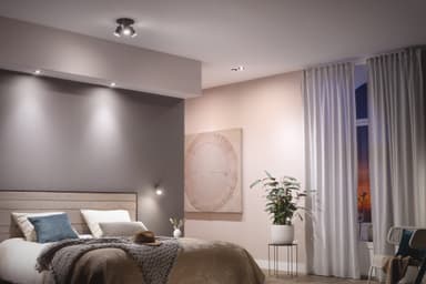 Philips Hue Centura innfelt spotlys 5,7W (sort)