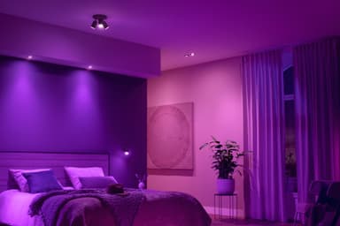 Philips Hue Centura innfelt spotlys 5,7W (sort)