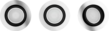 Philips Hue Centura innfelt spotlys 3x5,7W (aluminium)