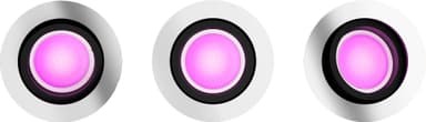 Philips Hue Centura innfelt spotlys 3x5,7W (aluminium)