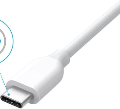 Anker Powerline USB-C til USB 3.0-kabel 0,9m (hvit)