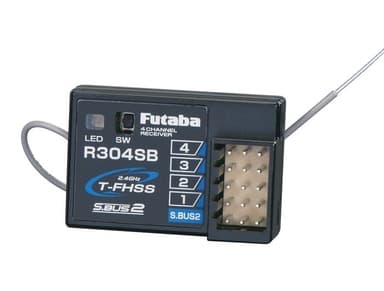 Futaba R304SB T-FHSS Telemerimottaker 4PLS