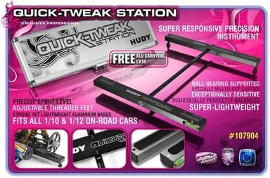 HUDY Quick-Tweak Station + Alu Carry Case
