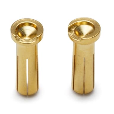 Amass 5.0mm Gullkontakter - 10x Hannkontakter