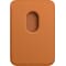 iPhone lommebok i skinn med MagSafe (gyllenbrun)