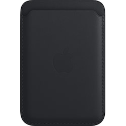 iPhone lommebok i skinn med MagSafe (midnatt)
