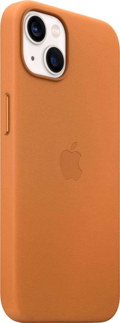 iPhone 13 skinndeksel med MagSafe (Golden Brown)